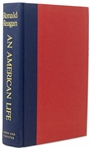 Ronald Reagan Signed First Edition of His Autobiography ''An American Life''